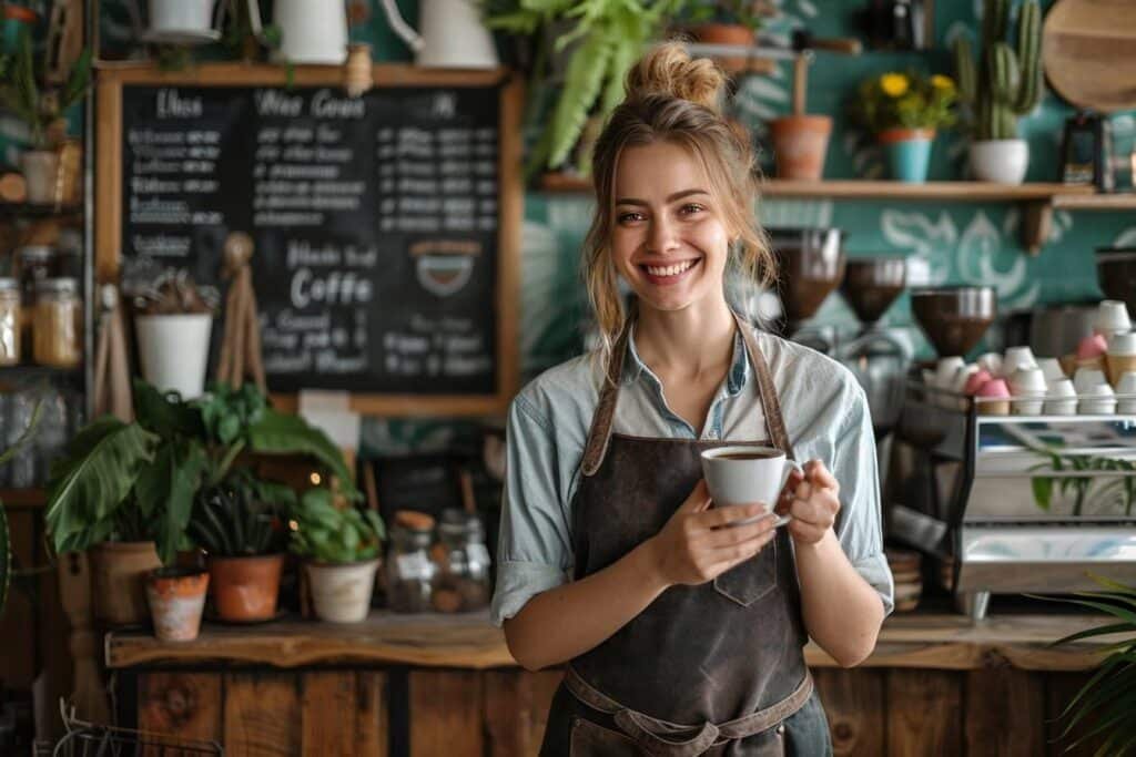 Comment appelle-t-on une femme qui tient un café : tout savoir