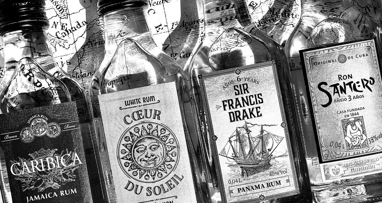 Rhum, De L'Alcool, Bouteilles
