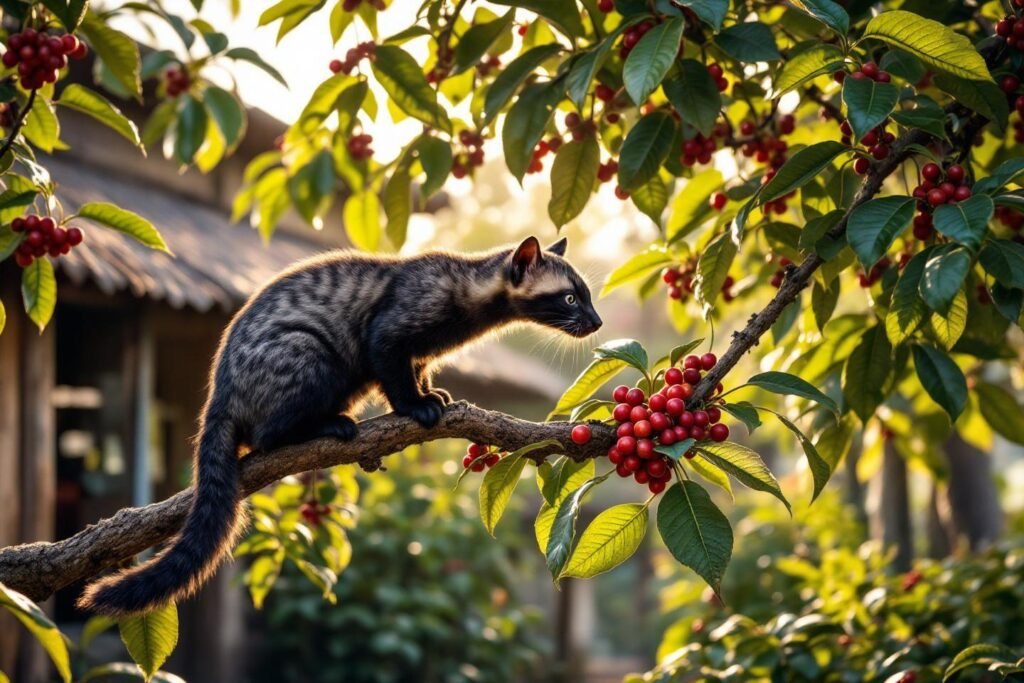 Café de civette Kopi Luwak : origines et particularités