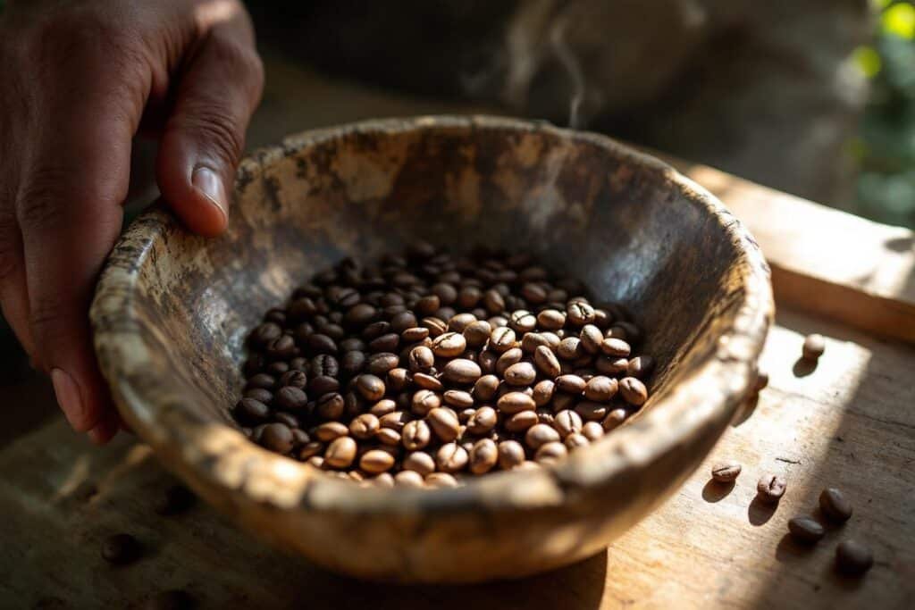 Café caca d'éléphant : origines et particularités de ce café rare